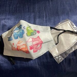 6/$20 New kid’s among Us  face mask
